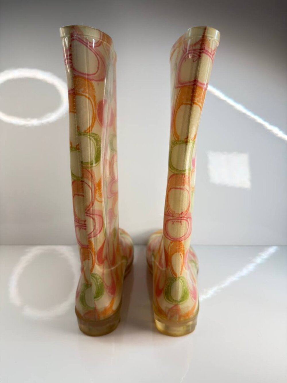 Coach Rubber Rain Boots – Women’s Size 9 - Picture 8 of 15